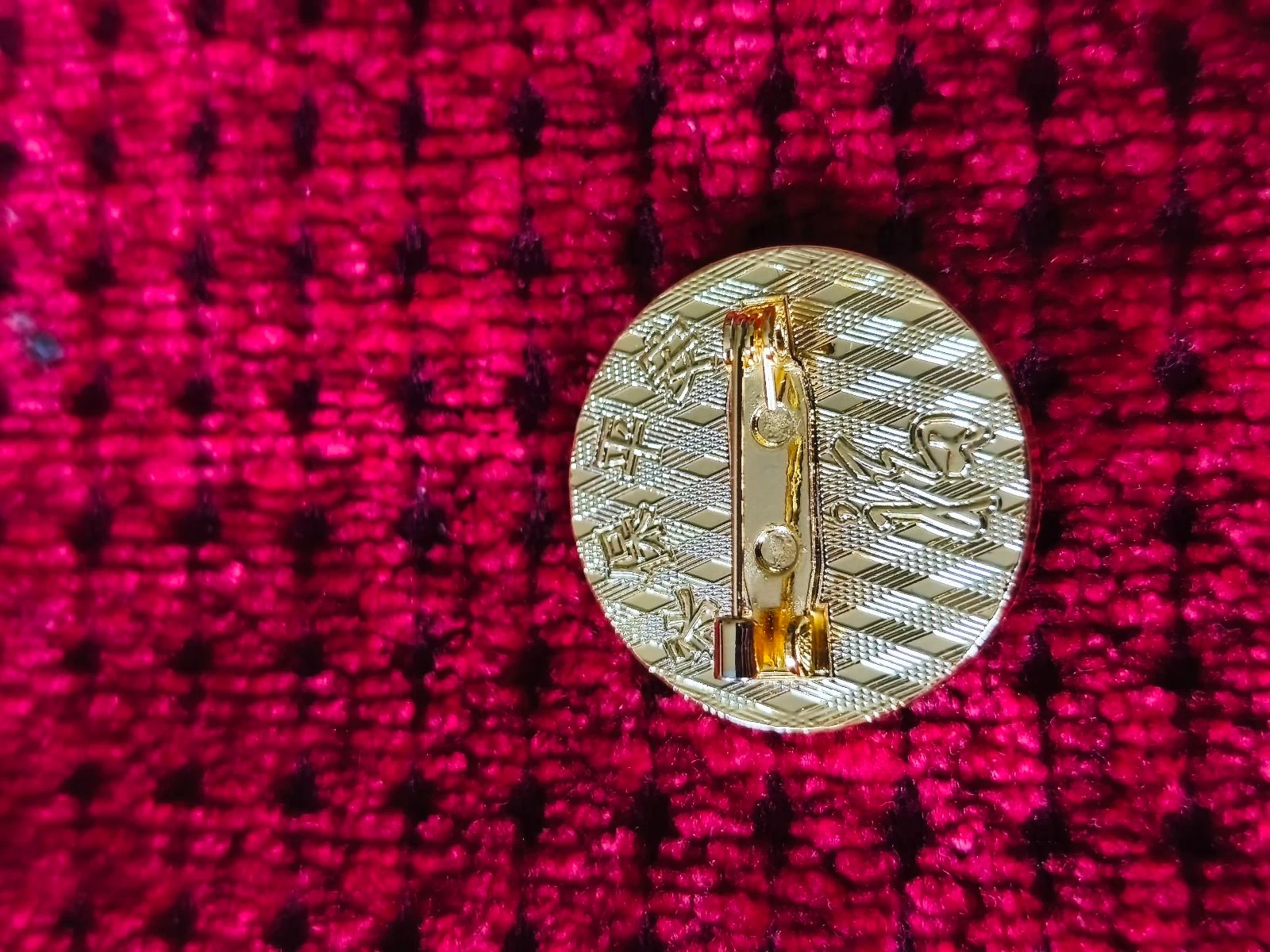Broche pin dourado Mao Ze Dong jovem muito exclusivo para colecionadores – photo 4